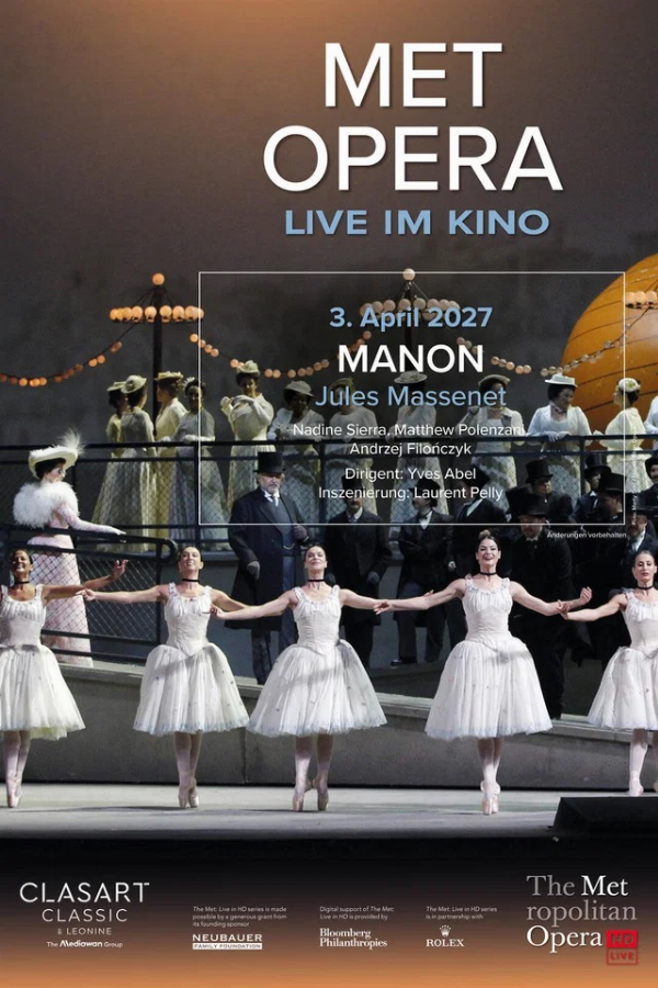 Filmplakat: MET Opera: Manon (2027)