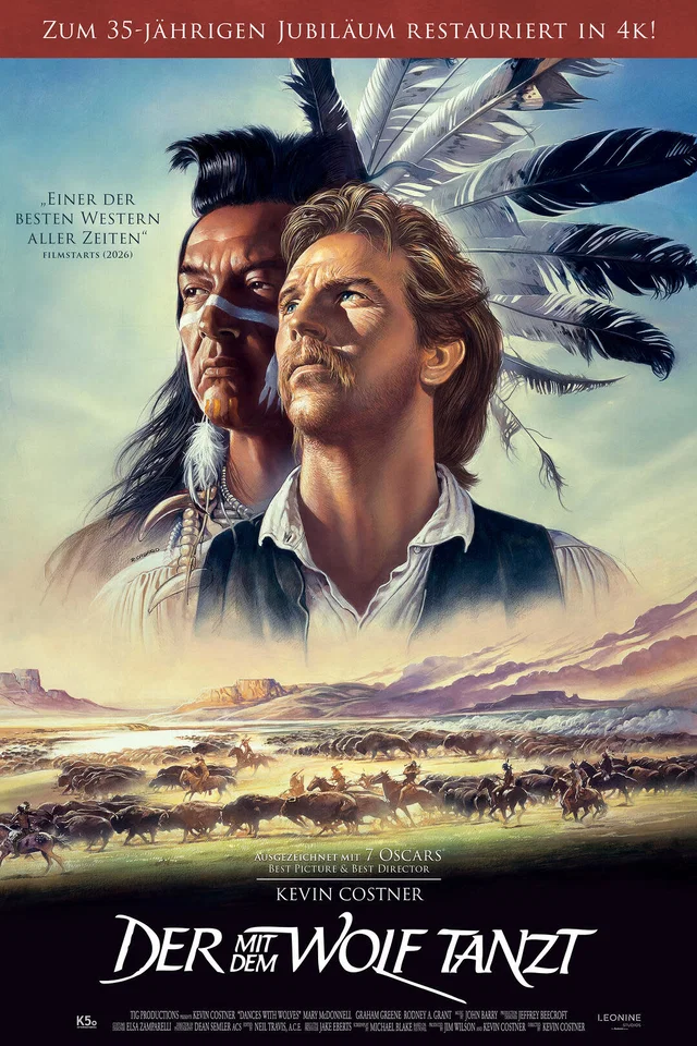 Filmplakat: Der mit dem Wolf tanzt (Ext. Version)